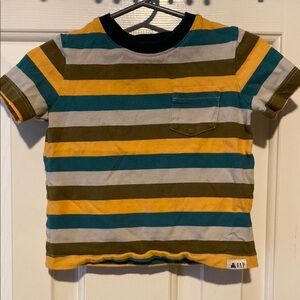 GAP Oraganic Striped Multicolor T-Shirt